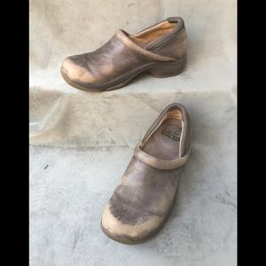 Dansko Kelsey Professional Clogs Distressed Look